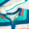 Βρεφική ζακέτα με κουκούλα για αγόρι πολύχρωμη AW23-147035-4633 Boboli