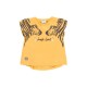 Παιδική καλοκαιρινή μπλούζα κοντομάνικη για κορίτσι κίτρινη 214052-1164 Boboli