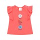 Παιδική αμάνικη μπλούζα για κορίτσι κοραλί 204107-3740 Boboli