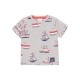 Παιδική κοντομάνικη μπλούζα για αγόρι γκρί 304120-9830 Boboli