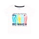 Παιδική κοντομάνικη μπλούζα για αγόρι λευκή 324054-1100 Boboli