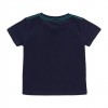 Βρεφική κοντομάνικη μπλούζα για αγόρι μπλε 324065-2440 Boboli