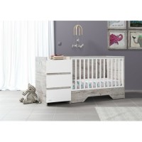 Κούνια 590121 Λευκό/Matrix Για Στρώμα 70x140cm Casa Baby