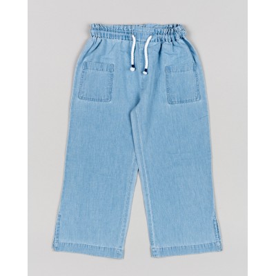 Παιδική παντελόνα για κορίτσι μπλε LKGAP0401-24011 Losan
