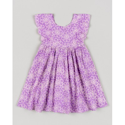 Βρεφικό φόρεμα για κορίτσι αμάνικο ροζ LKGAP0501-24051 Losan