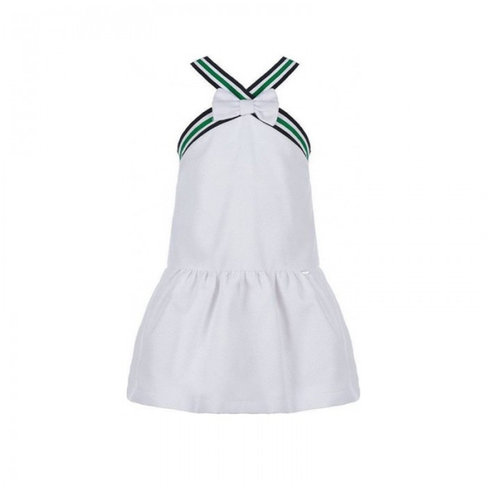 Βρεφικό Φόρεμα Αμάνικο για Κορίτσι Λευκό 21911130-100 Marasil