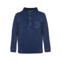 Βρεφικό πουκάμισο για αγόρι μπλε σκούρο Marasil 21911418-301