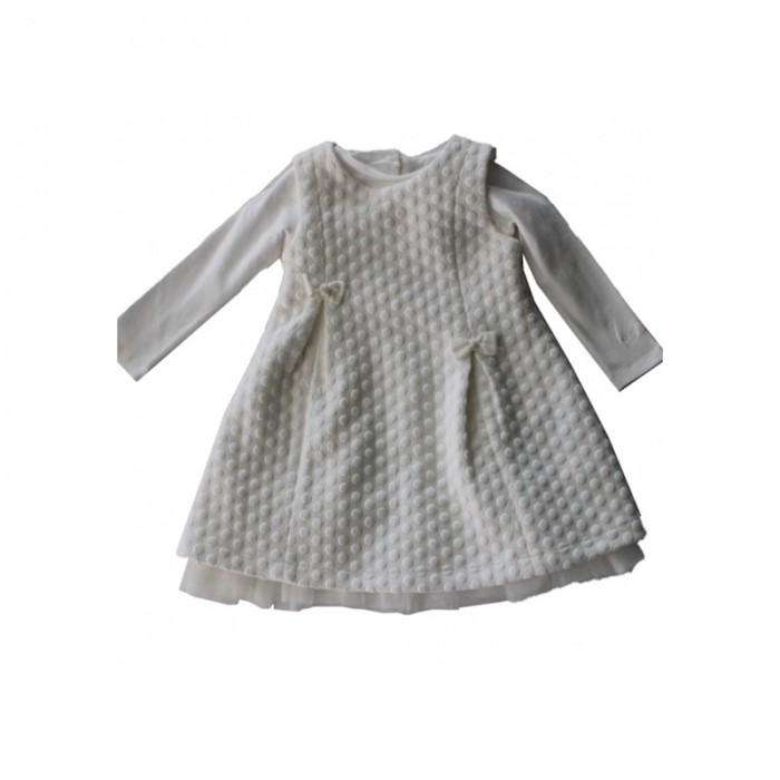 Βρεφικό Φόρεμα Για Κορίτσι Λευκό Marasil 21910150