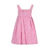 Βρεφικό Φόρεμα Αμάνικο για Κορίτσι Φούξιες-Λευκές ρίγες 21911119-830 Marasil