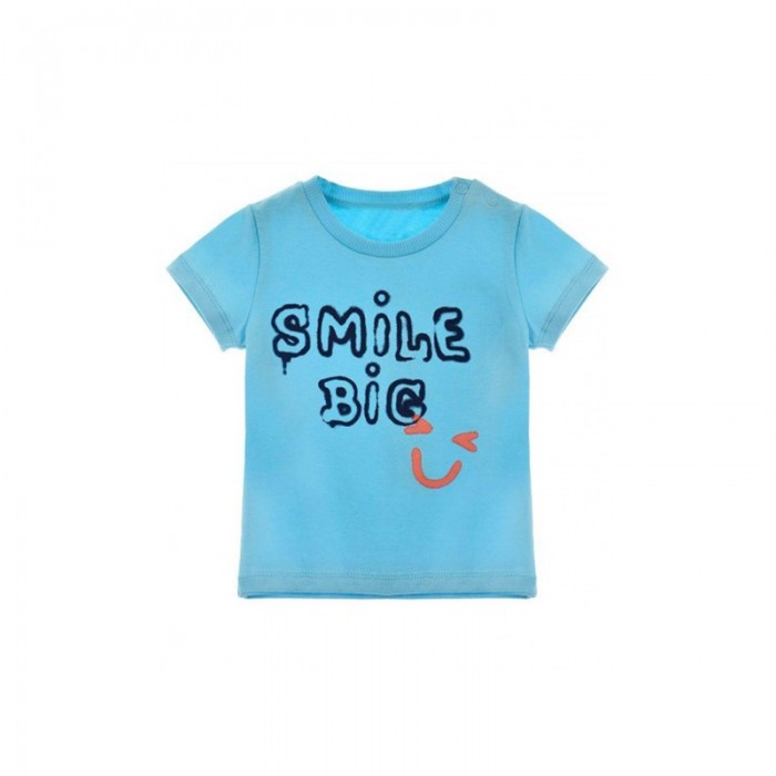 Παιδική Μπλούζα Με Κοντό Μανίκι Για Αγόρι Γαλάζια Marasil 22011300