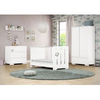 Βρεφικό κρεβάτι μετατρεπόμενο Casababy Ziggy 590235 (80 x 145 x 90 cm)